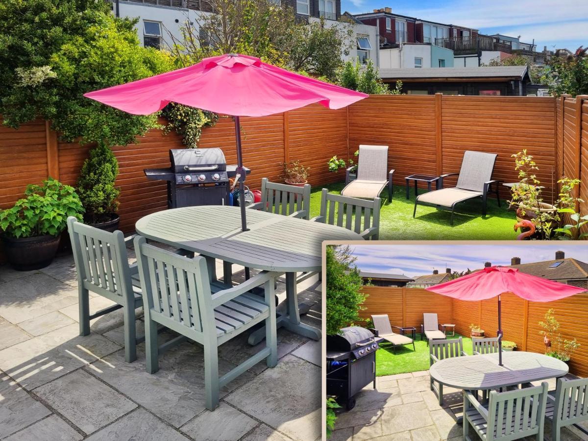Sunny Queens Park Home - Garden & Private Parking Brighton Eksteriør bilde